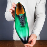 Benson Wholecut Custom Patina Green