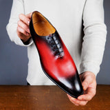 Benson Wholecut Custom Patina Oxblood