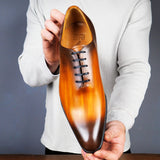 Benson Wholecut Custom Patina Tan