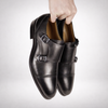 Bourne Monk Strap Black