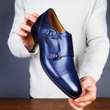 Bourne Monk Strap Blue