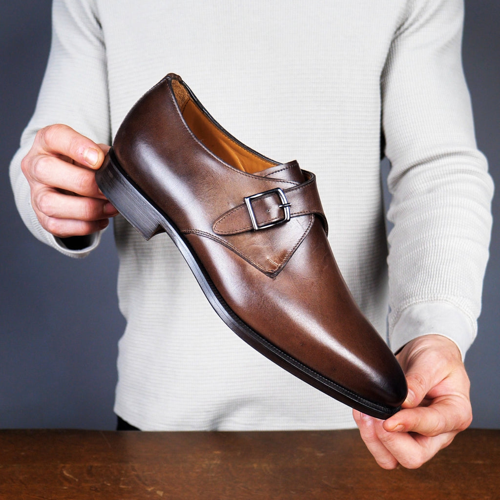 Monk Strap Single Brown | Thomas Bird | tblon.com Monk Strap Single Brown | Thomas Bird | tblon.com
