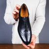 Cambridge Wingtip Oxford Brogue Black