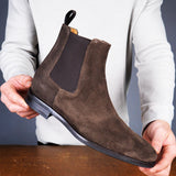Eastwood Chelsea Boot Brown Suede Vibram