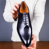 Ellington Wholecut Brogue Aubergine
