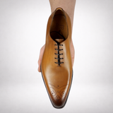 Ellington Wholecut Brogue Light Tan