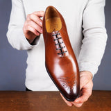 Ellington Wholecut Brogue Light Tan