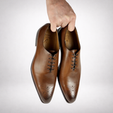 Ellington Wholecut Brogue Tan