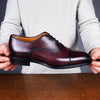 Eton Cap Toe Oxford Oxblood Vibram Sole