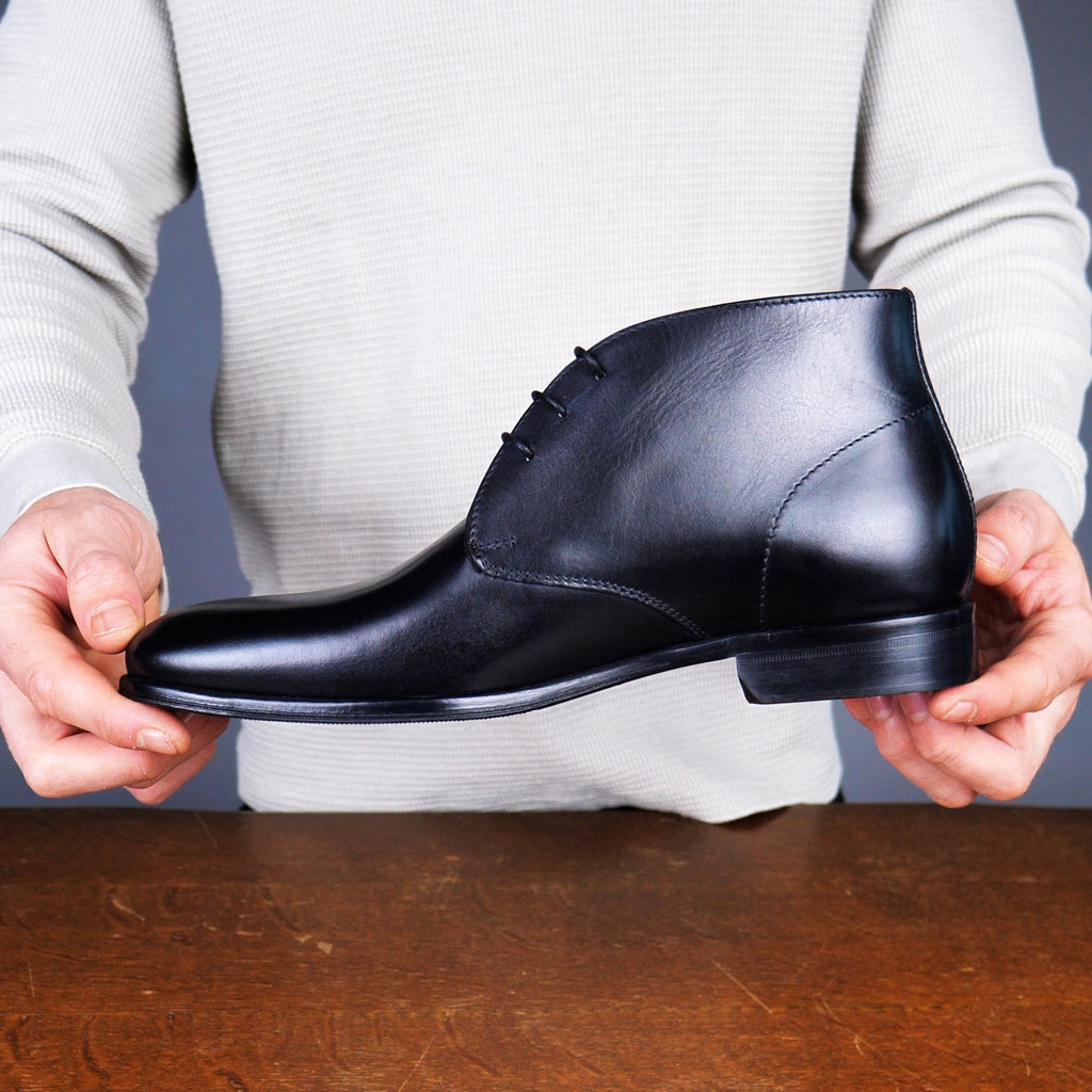 Chukka Boot Black | Thomas Bird | tblon.com Chukka Boot Black | Thomas Bird | tblon.com