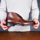 Hamilton Chukka Boot Dark Brown Suede