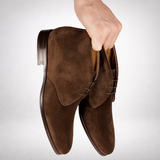 Hamilton Chukka Boot Dark Brown Suede