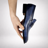 Hampton Penny Loafer Blue