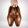 Hampton Penny Loafer Chestnut