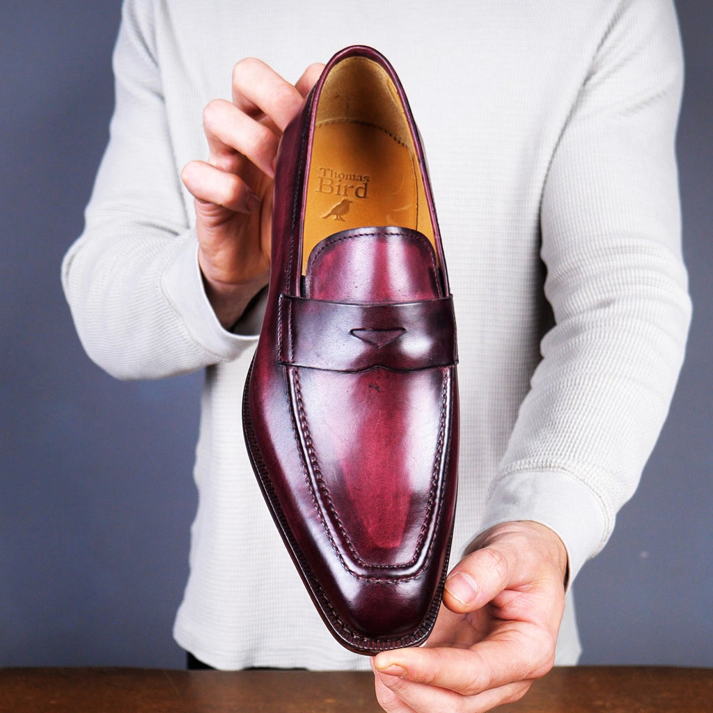 Penny Loafer Oxblood/Burgundy | Thomas Bird | tblon.com Penny Loafer Oxblood/Burgundy | Thomas Bird | tblon.com