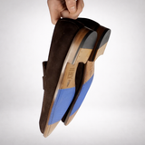 Hampton Penny Loafer Brown Suede