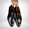Harrow Cap Toe Oxford Black