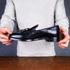 Henley Tassel Loafer Black