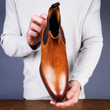 Milan Chelsea Boot Light Tan