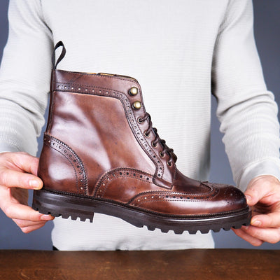 Wingtip Brogue Boot Brown | Thomas Bird | tblon.com Wingtip Brogue Boot Brown | Thomas Bird | tblon.com