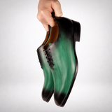 Benson Wholecut Custom Patina Green