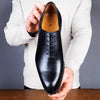 Soho Wholecut Oxford Brogue Black