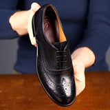 Siena Wingtip Oxford Brogue Black