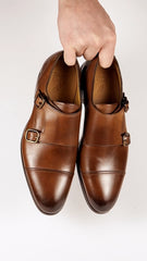 Bourne Monk Strap Tan