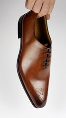 Ellington Wholecut Brogue Tan