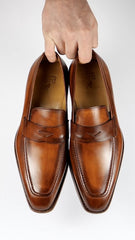 Hampton Penny Loafer Chestnut
