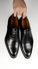 Harrow Cap Toe Oxford Black