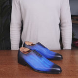 Benson Wholecut Custom Patina Blue