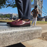 Henley Tassel Loafer Oxblood