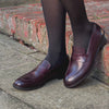 Roma Penny Loafer Oxblood