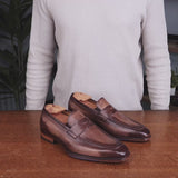 Hampton Penny Loafer Brown