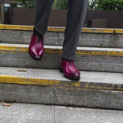 Benson Wholecut Oxford Plum