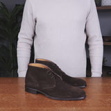 Hamilton Chukka Boot Dark Brown Suede