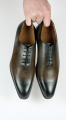 Benson Wholecut Custom Patina Brown