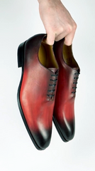 Benson Wholecut Custom Patina Oxblood