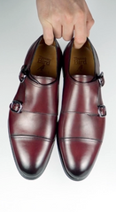 Bourne Monk Strap Oxblood