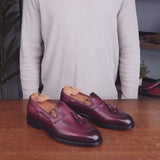 Henley Tassel Loafer Oxblood
