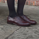 Siena Wingtip Oxford Brogue Brown