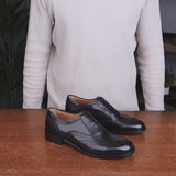 Siena Wingtip Oxford Brogue Black