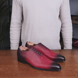 Benson Wholecut Custom Patina Oxblood