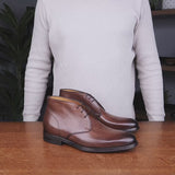 Hamilton Chukka Boot Brown Vibram Sole