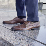 Bourne Monk Strap Tan