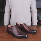 Soho Wholecut Oxford Brogue Brown