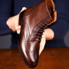 Florence Wingtip Brogue Boot Oxblood
