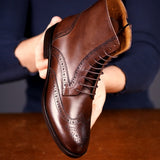 Florence Wingtip Brogue Boot Brown