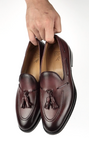 Henley Tassel Loafer Oxblood
